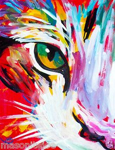 Cat painting